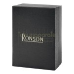 Bricheta metalica Ronson cu benzna Black Ice de calitate premium